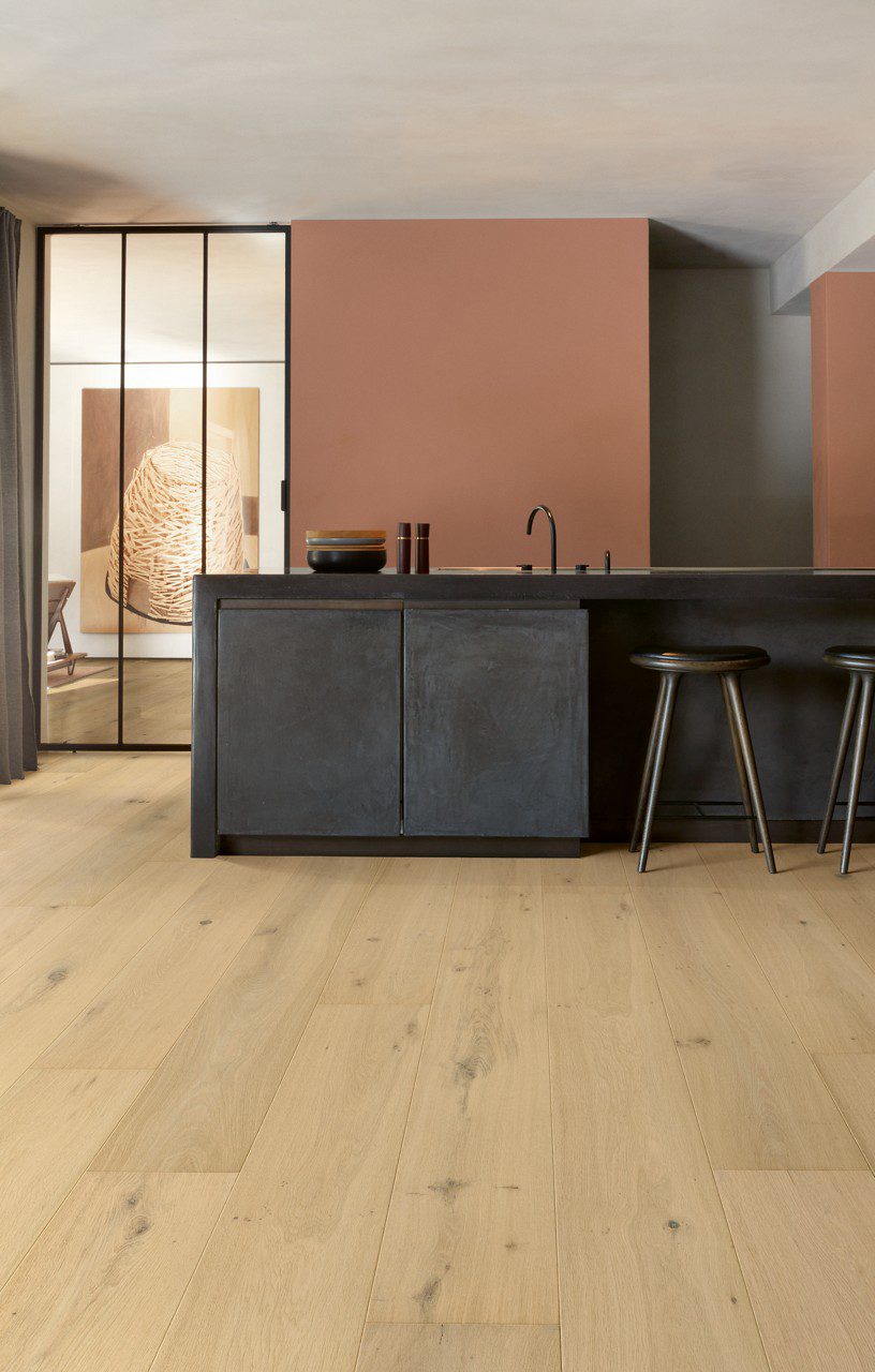 Parkett Quick-Step Cala Pearl White Oak eriti matt lakk, veekindel 220mm