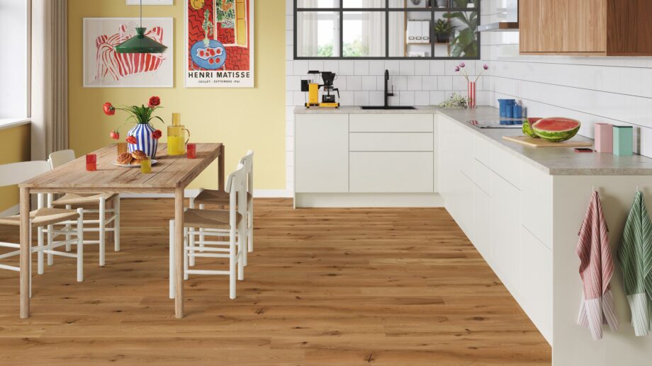 Parquet Tarkett, Heritage, Oak, 1-strip, 2 sides bevelled, deep brushed, Proteco Hardwax Oil – 2