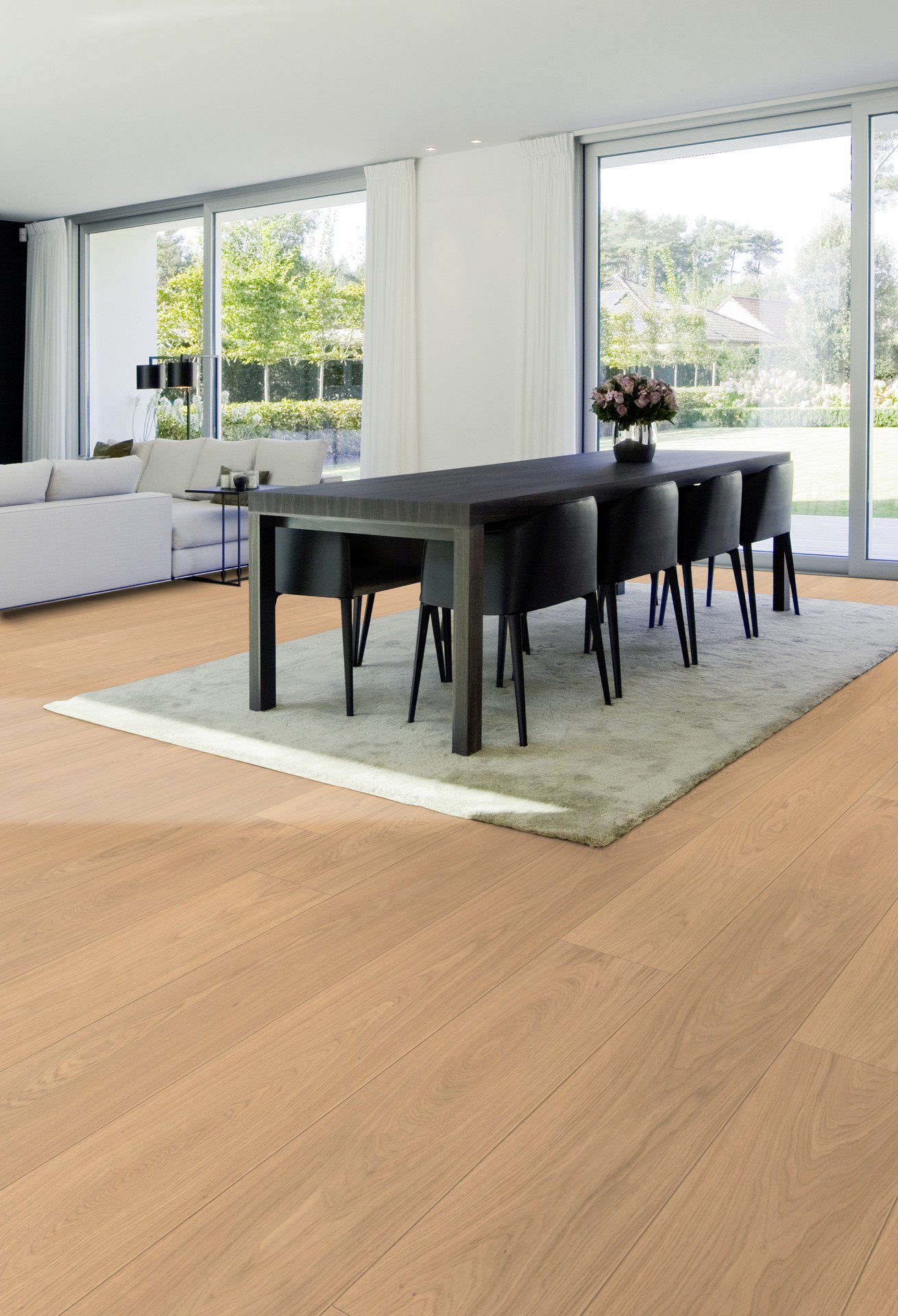 Spoonparkett Parky Summit Ivory Oak Premium – interjöör