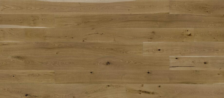 Parquet Oak, Grande Casablanca, 1-strip, beveled, brushed, stained, natural oil