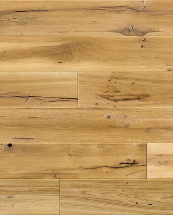 Parquet Oak, Medio Madeira, 1-strip, beveled, brushed, matt lacquer