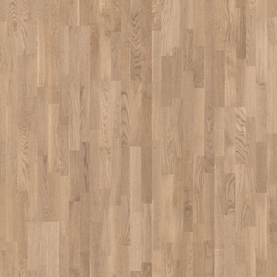 Parquet Tarkett, Shade, Oak Misty Grey TreS, 3-strip, stained, Proteco Natura mat lacquer