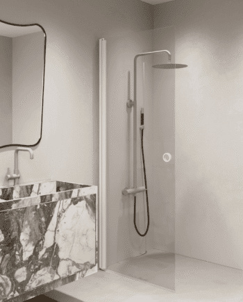 Hinged shower door Hietakari Forma 302