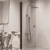 Hinged shower door Hietakari Forma 302 – view 5 Hinged shower door Hietakari Forma 302 – 5