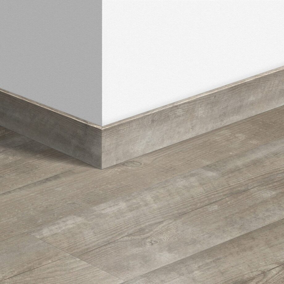 Skirting board Quick-Step Morning Mist Pine for LVT vinyl flooring, waterproof, 12x58x2400 mm Skirting board Quick-Step Morning Mist Pine for LVT vinyl flooring, waterproof, 12x58x2400 mm