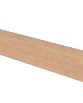 Skirting board Thede & Witte Standard, oak, rough appearance, 21.5 x 45 x 2400 mm