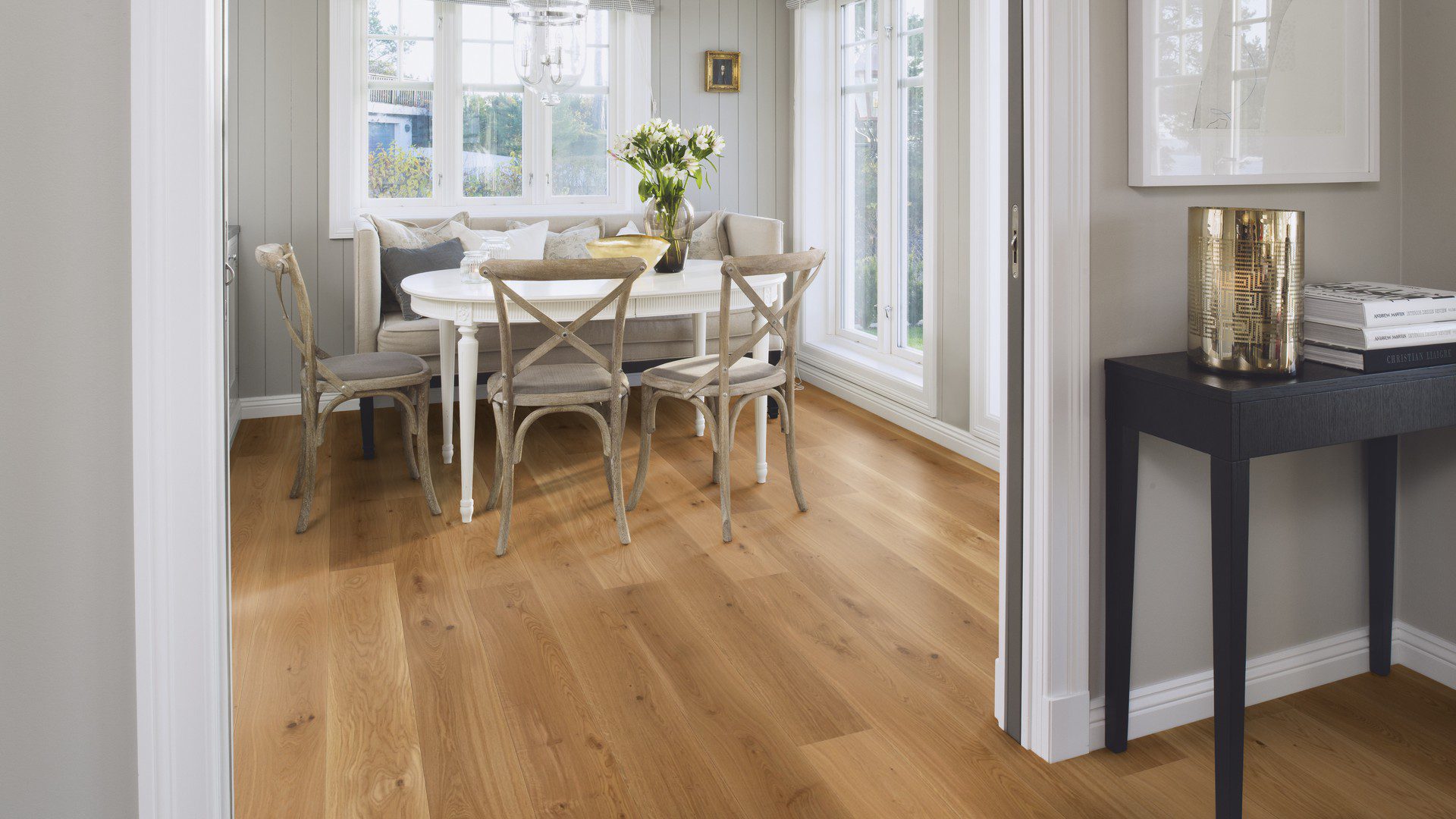 Tammeparkett Bauwerk Casapark tamm 35 harjatud õlivaha 181mm