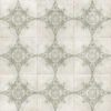 Mustriline hüdroplaadi-stiilis keraamiline plaat Dune Atlantique Saint-Michel Olive – interjöör