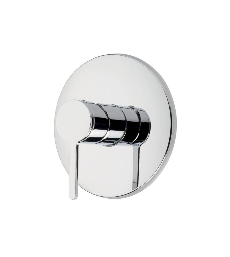 Concealed shower mixer Emmevi Filobrass 85009, Ø 115 mm plate, chrome Concealed shower mixer Emmevi Filobrass 85009, Ø 115 mm plate