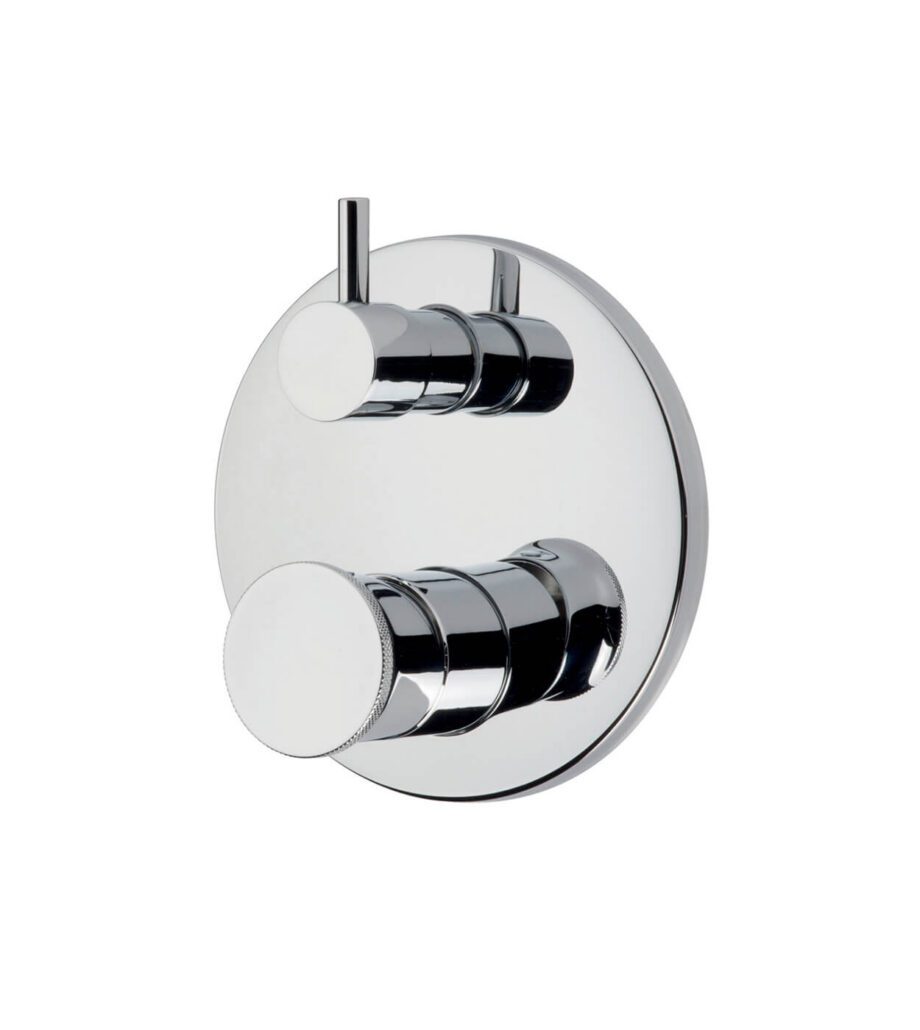Concealed shower mixer Emmevi Filobrass 85019CER, 2 outlets, diverter cartridge, chrome Concealed shower mixer Emmevi Filobrass 85019CER, 2 outlets, diverter cartridge – 2
