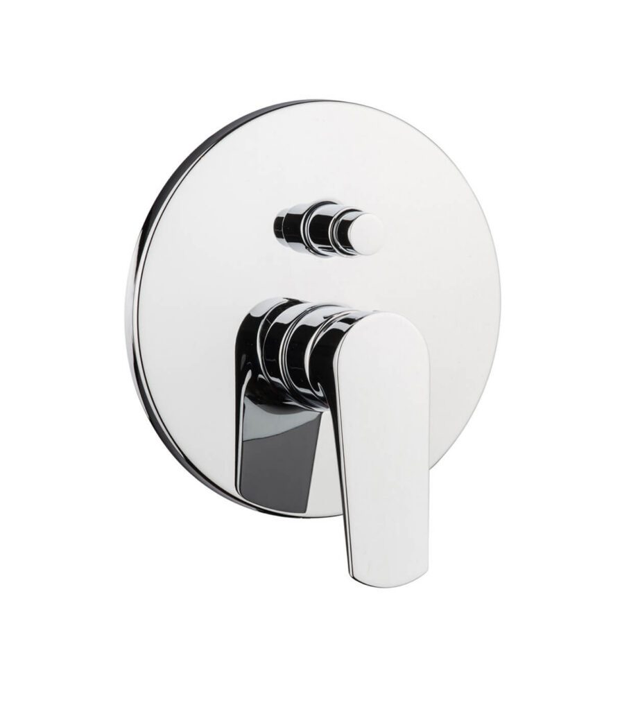 Concealed shower mixer Emmevi Nicla 89019, 2 outlets, push-button