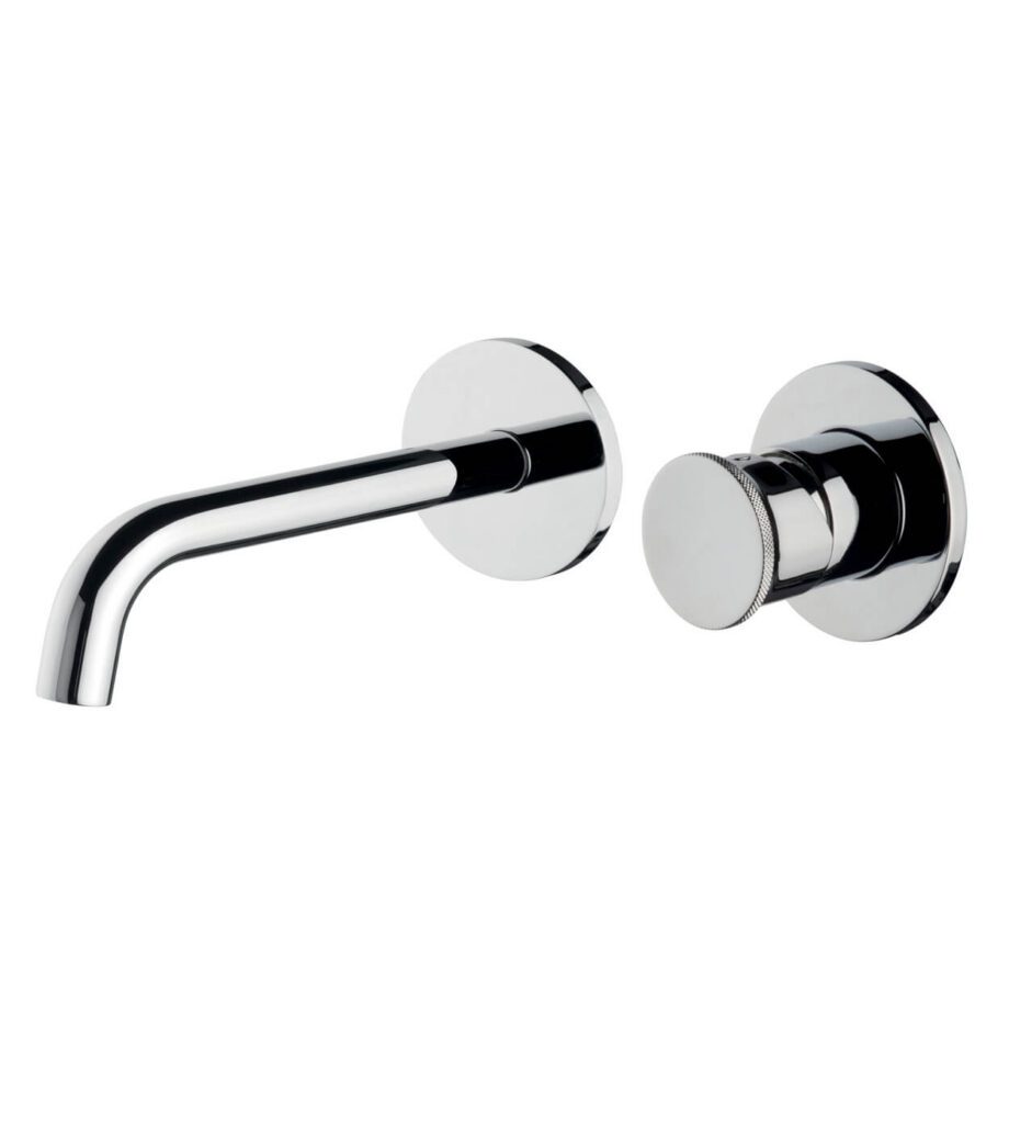 Wall-mounted basin mixer Emmevi Filobrass 85155, separate rosettes, chrome Wall-mounted basin mixer Emmevi Filobrass 85155, separate rosettes – 2