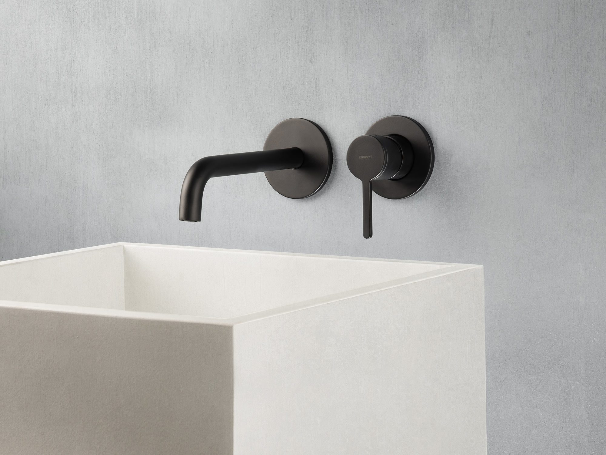 Wall-mounted basin mixer Emmevi Filobrass 85155, separate rosettes – 3