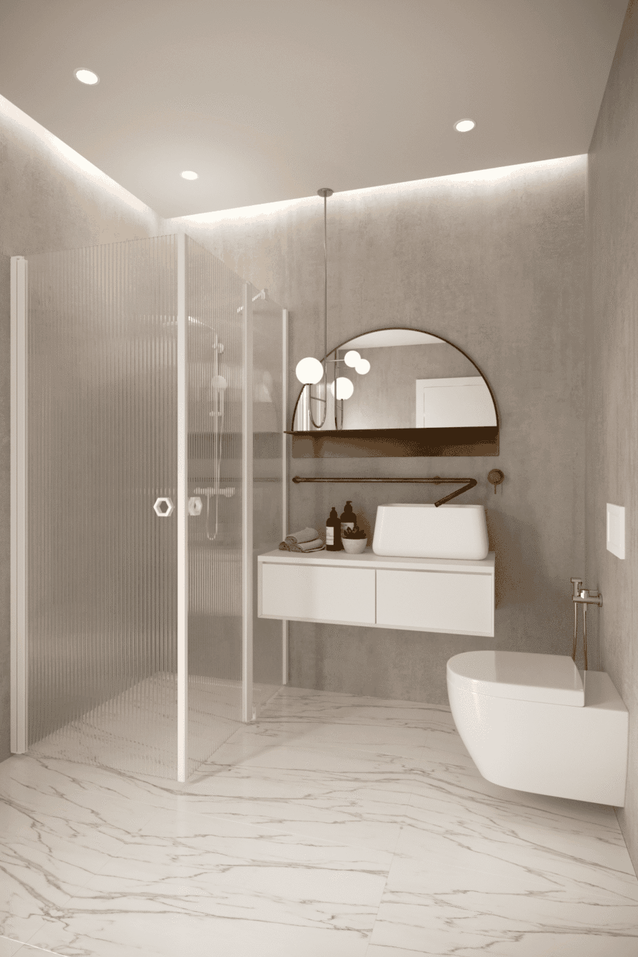 Shower enclosure Hietakari Forma 374, hinged door + hinged door with fixed part