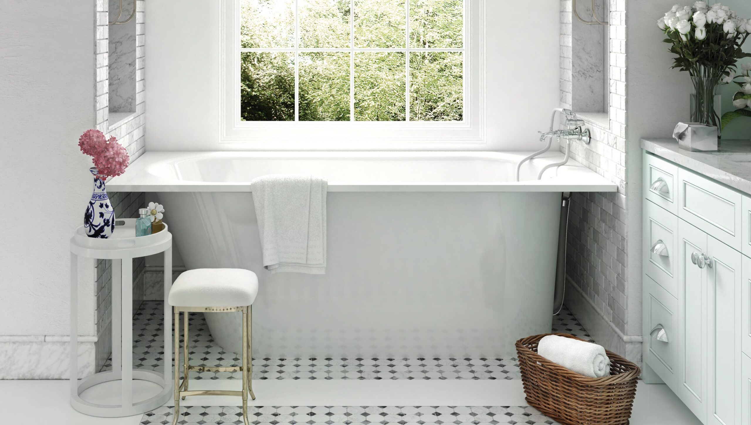 Built-in Bath PAA VARIO M 160x75 cm, Cast Stone – 5
