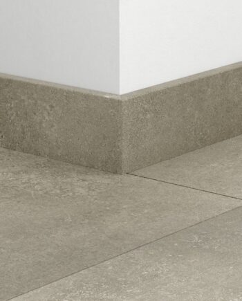 Skirting board Quick-Step Cloudy Concrete for LVT vinyl flooring, waterproof, 12x58x2400 mm
