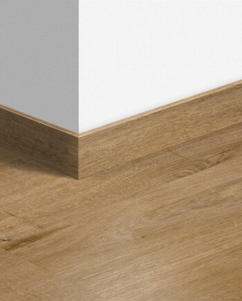 Skirting board Quick-Step Cotton Oak Natural for LVT vinyl flooring, waterproof, 12x58x2400 mm