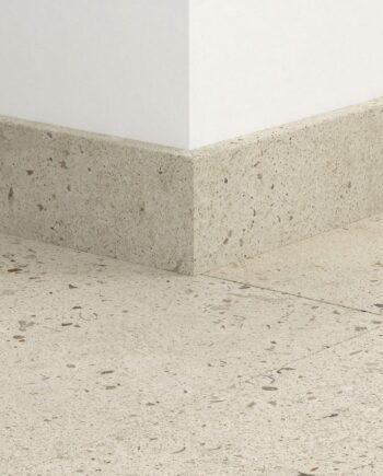 Skirting board Quick-Step Oyster Concrete for LVT vinyl flooring, waterproof, 12x58x2400 mm