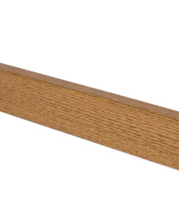 Skirting board Thede & Witte Cube 40, oak, smoked, 15 x 40 x 2400 mm