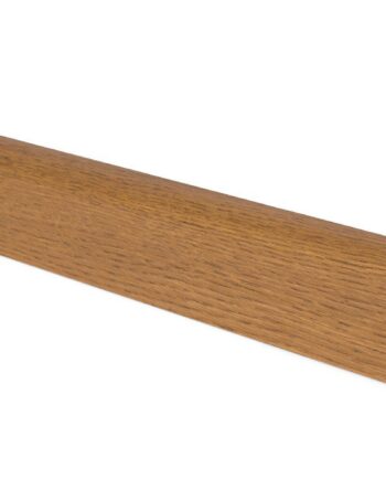 Skirting board Thede & Witte Standard, oak, smoked, 21.5 x 45 x 2400 mm