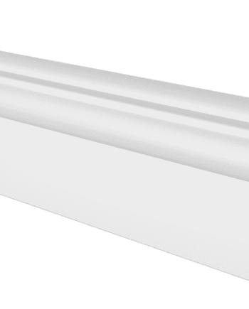 Skirting boards pine kombi finished with white paint 21x120mm
