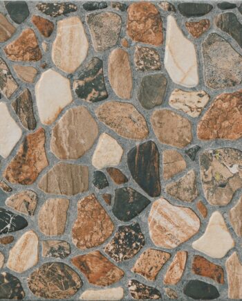 Stone-effect matt porcelain floor tile Sorrento Beige, 30x30 cm, 6 mm, beige, R9