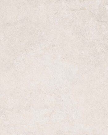 Stone-effect matt porcelain floor tile Tau Dorset White, 100x100 cm, white, rectified