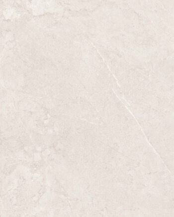 Stone-effect satin-polished porcelain floor tile Tau Lithos Polisoft White, 120x120 cm, 9 mm, white, rectified