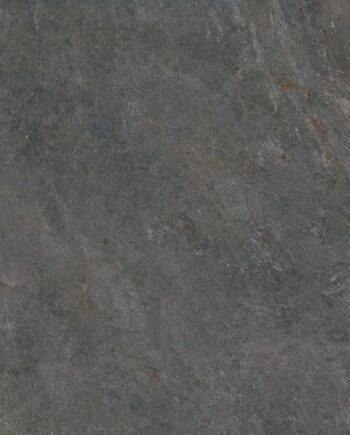 Stone-effect semi-polished porcelain floor tile Tau Caribbean Graphite SP, 120x120 cm, 9 mm, graphite grey, rectified