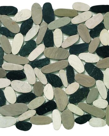 Stone mosaic Dune Pebbles Light, 30.5x31.5 cm, 8 mm