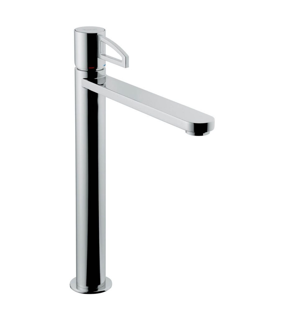 Tall basin mixer Emmevi Ade 78006 with click-clack waste – 2