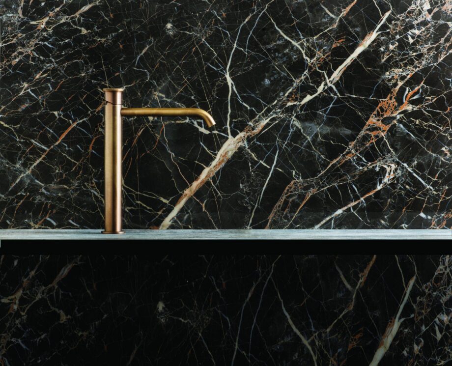Tall basin mixer Emmevi Filobrass 85003BIG with click-clack waste, Tuscan bronze Tall basin mixer Emmevi Filobrass 85003BIG with click-clack waste – 9