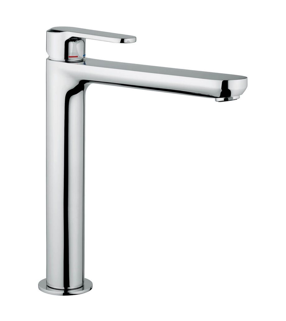 Tall basin mixer Emmevi Nefer 77003BIG with click-clack waste, chrome Tall basin mixer Emmevi Nefer 77003BIG with click-clack waste