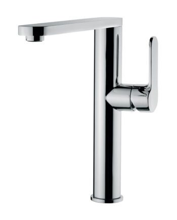 Tall basin mixer Emmevi Nefer 77006 with click-clack waste