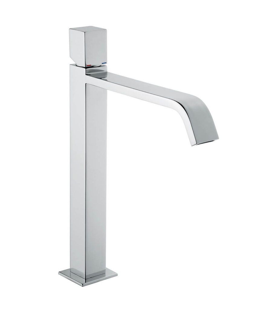 Tall basin mixer Emmevi Siris 47006 with click-clack waste