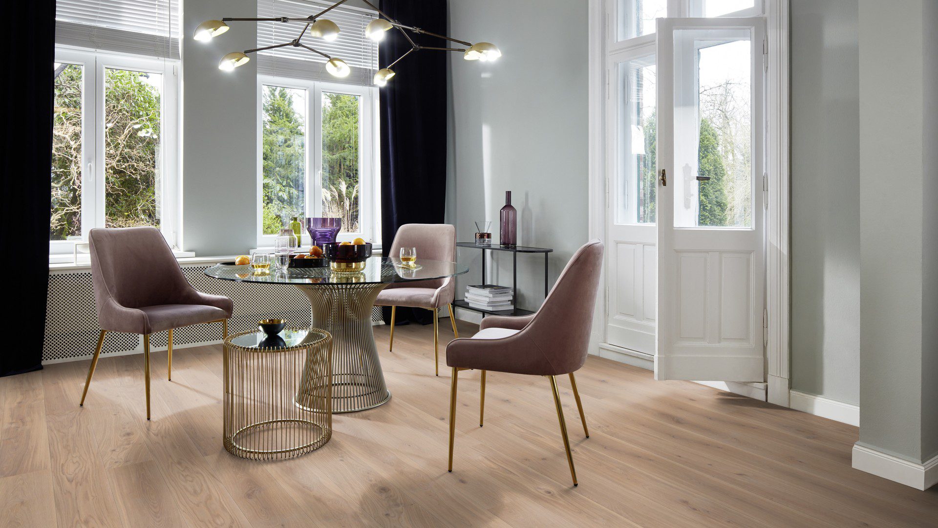 Parkett Bauwerk Casapark tamm 35 Crema B-Protect® ultramatt lakk 181mm