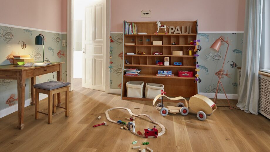 Engineered wood flooring Bauwerk Casapark Oak 35 brushed oil waxed 181mm – 7