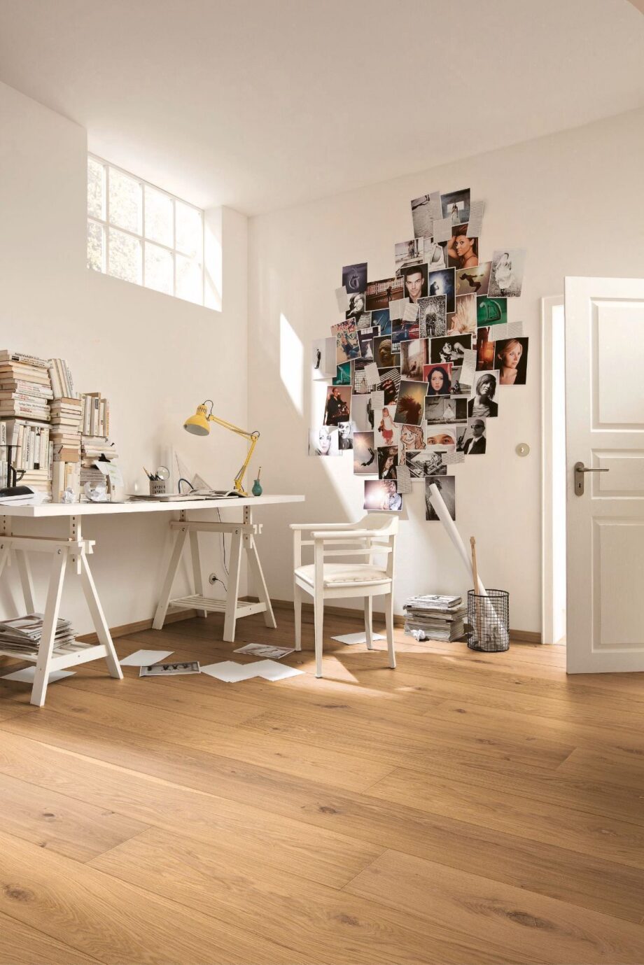 Oak parquet Meister, Longlife PD 450, Authentic pure oak 09004, 1-strip, 2400 x 255 mm, brushed, ultra matt lacquered – view 2 Oak parquet Meister, Longlife PD 450, Authentic pure oak 09004, 1-strip, 2400 x 255 mm, brushed, ultra matt lacquered – 2