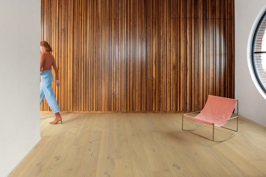 Tammeparkett Quick-Step Cascada Pearl White Oak eriti matt lakk, veekindel 190mm Tammeparkett Quick-Step Cascada Pearl White Oak eriti matt lakk, veekindel 190mm