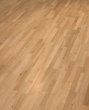 Oak parquet Thede & Witte Euro 3-strip, knotty, oiled, 3-strip, 2200 x 204 x 14 mm