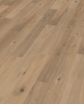 Oak parquet Thede & Witte Boston, Darkgrey, smoked, white oiled, 1-strip, 1900 x 189 x 15 mm