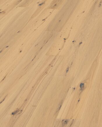 Oak parquet Thede & Witte Boston, knotty, handscraped, oiled, rough appearance, 1-strip, 1900 x 189 x 15 mm