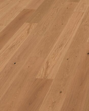 Oak parquet Thede & Witte Boston XL, slightly knotty, brushed, oiled, 1-strip, 2200 x 260 x 15 mm