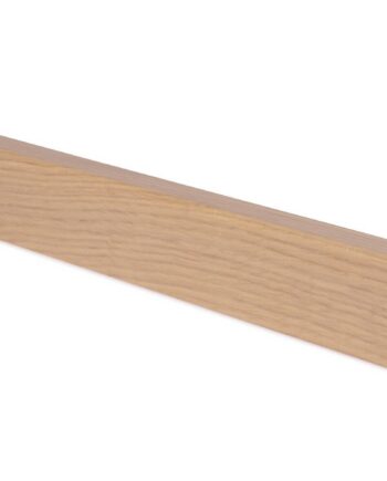 Skirting board Thede & Witte Cube 40, oak Lightwhite, 15 x 40 x 2400 mm