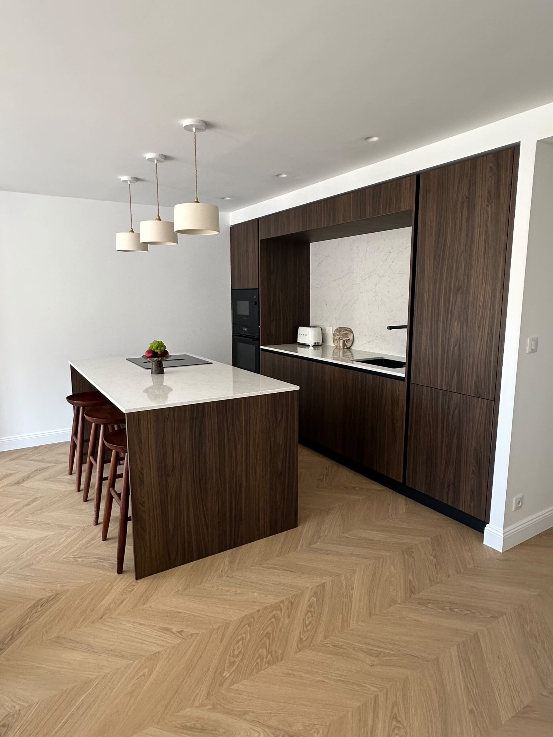 Rigid LVT Vinyl Flooring Floorify Chevron Rocky F701 – 2