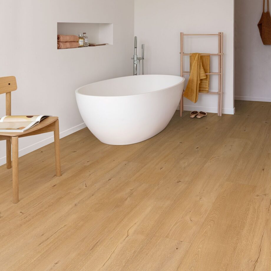 Rigid LVT Vinyl Flooring Floorify XL Plank Frangipane F095 – 3