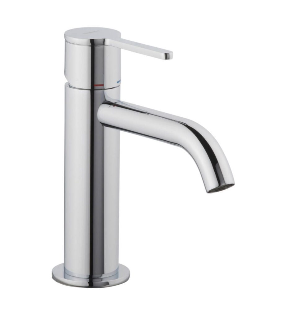 Basin mixer Emmevi Filobrass 85003 with click-clack waste
