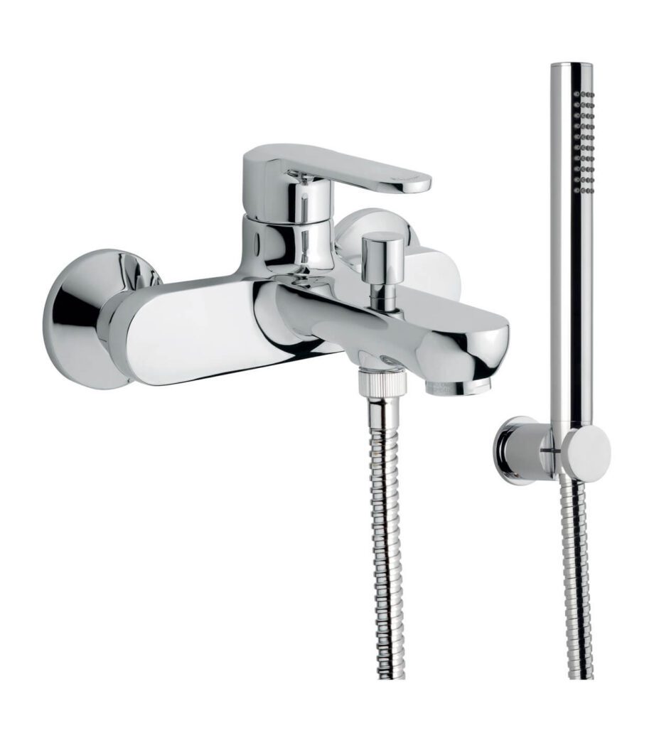 Bath mixer Emmevi Nefer 77001, chrome, mixer + shower set Bath mixer Emmevi Nefer 77001 – 2