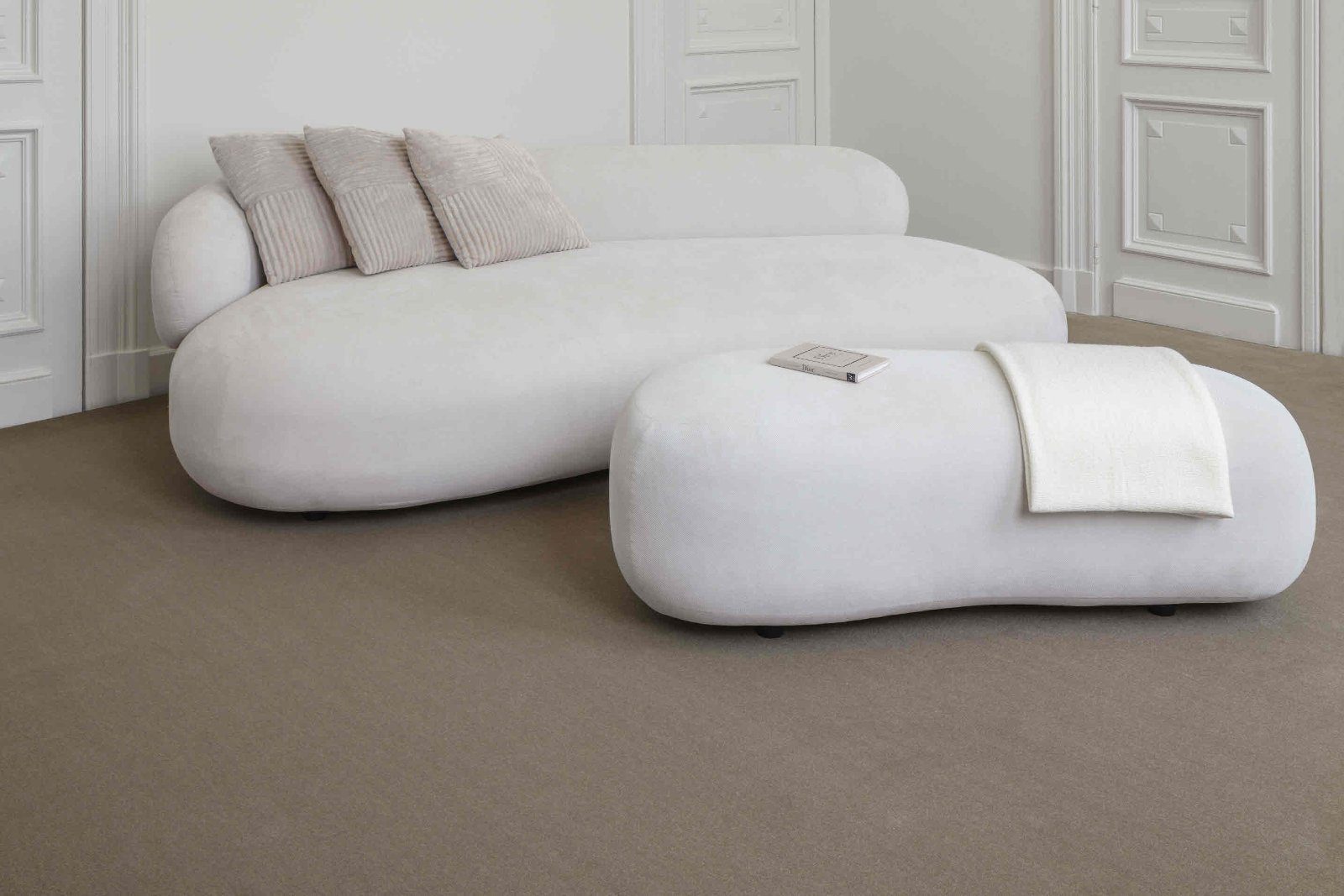 Wool Carpet Creatuft Sheba 1030 Greige – 2