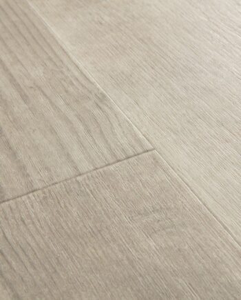 Vinyl parquet SPC Quick Step morning mist pine alpha medium planks, beveled